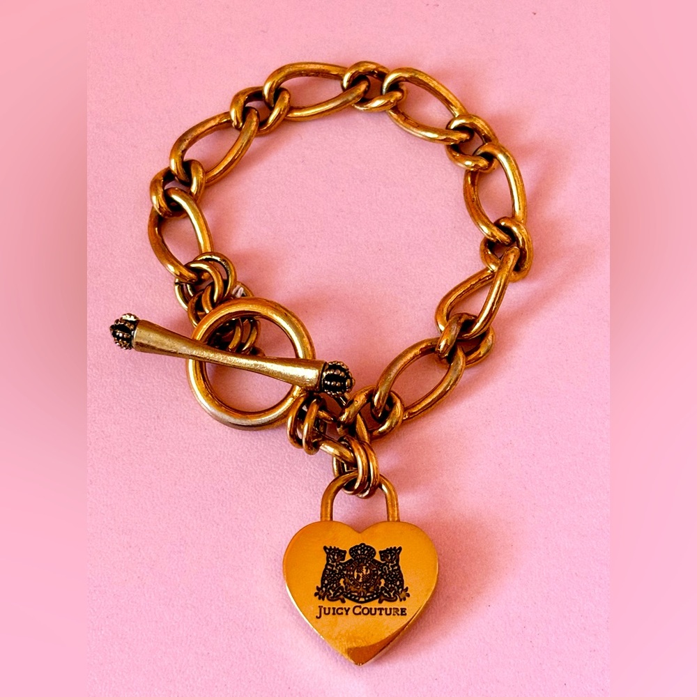 Juicy Couture Gold Charm Bracelet
